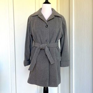 Lambswool and Cashmere Winter Coat